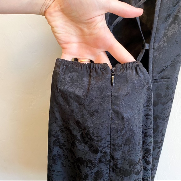 Princess Polly Alloa Black Lace Up Mini Dress - Picture 7 of 12